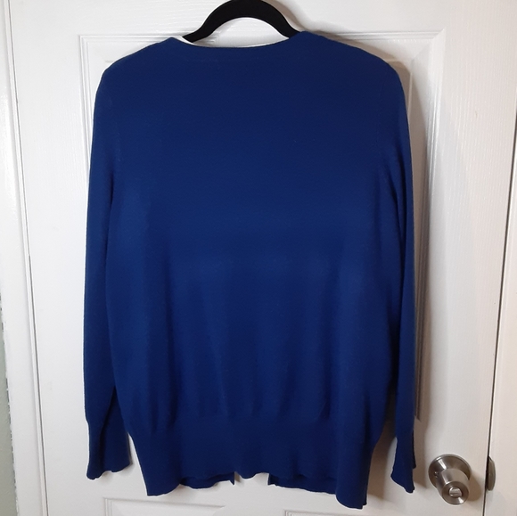 Premise Studio royal blue cardigan sweater 0X - Picture 8 of 12
